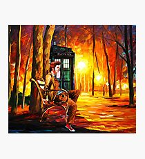 Waiting Back To The Future Photographic Print