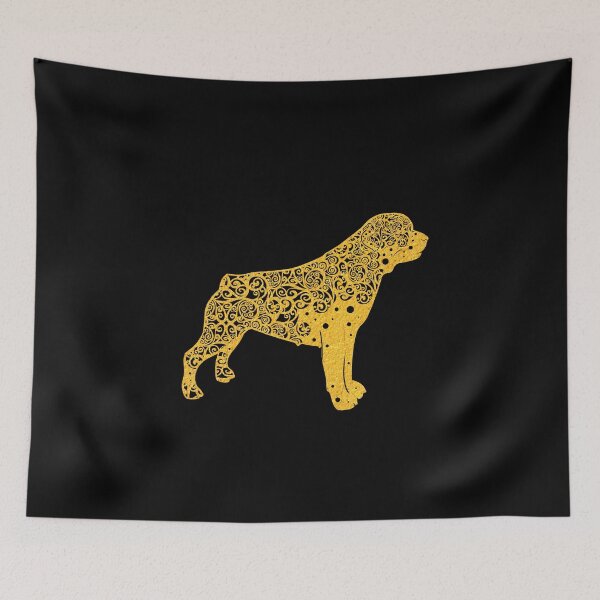 Item preview, Rottweiler Original Dog Papercut Mandala Art designed and sold by hign.