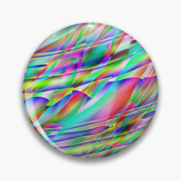 Item preview, Bright Multicolor Abstract Wavy Curves Digital Art designed and sold by AraljanFusion.