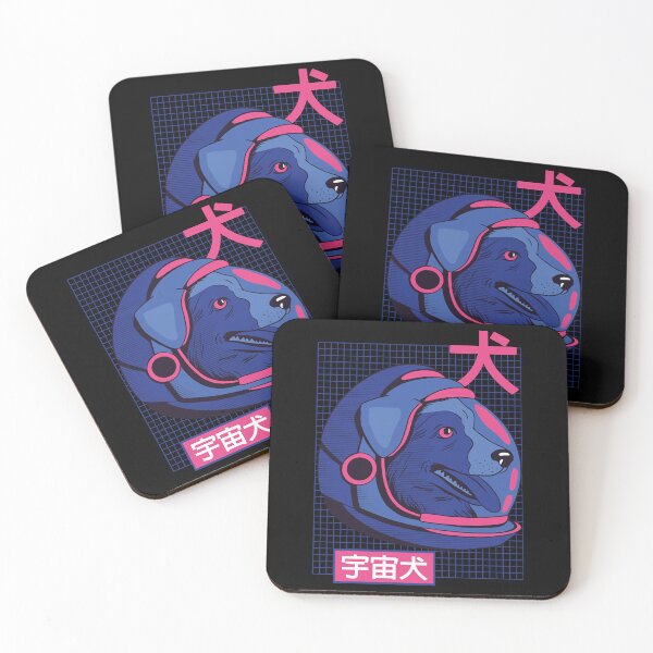 Item preview, Gift For Men Space Dog Astronauts Japanese Gifts Movie Fans designed and sold by LuanaRocha.