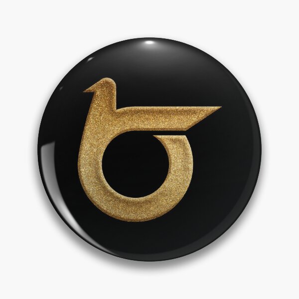 Item preview, Tottori Prefecture Symbol in Gold Faux designed and sold by Takeda-art.