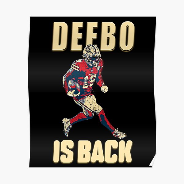 Rinkha Deebo Samuel Football Paper Poster 49ers 5 T-Shirt