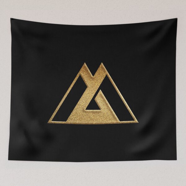 Item preview, Toyama Prefecture Symbol in Gold Faux designed and sold by Takeda-art.