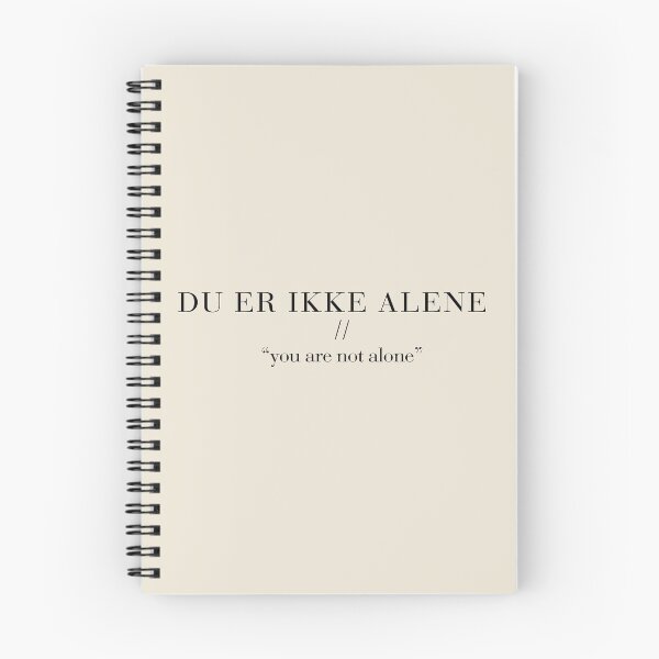 Item preview, du er ikke alene designed and sold by maredfi.