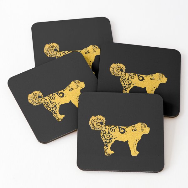 Item preview, St. Bernhard Dog Papercut Mandala Art designed and sold by hign.