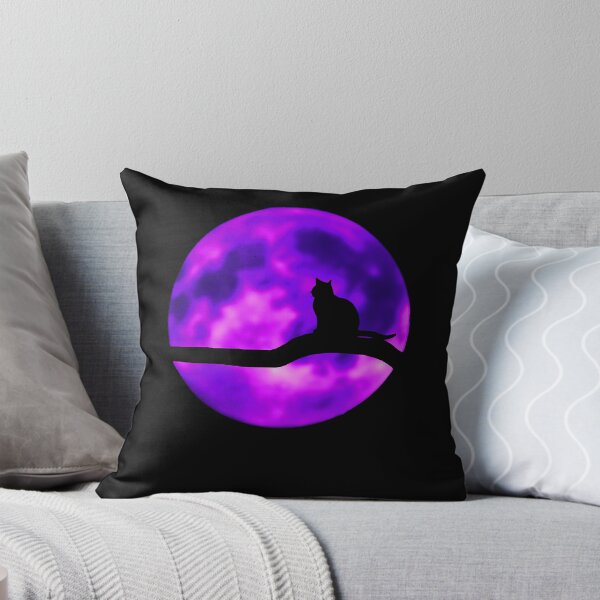Item preview, Gifts For Men Black Cat And Purple Moon Graphic For Fan designed and sold by LuanaRocha.