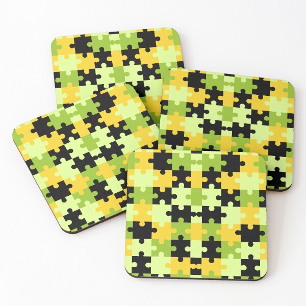 Item preview, Bright Colors Puzzle Pattern designed and sold by risingrocket.