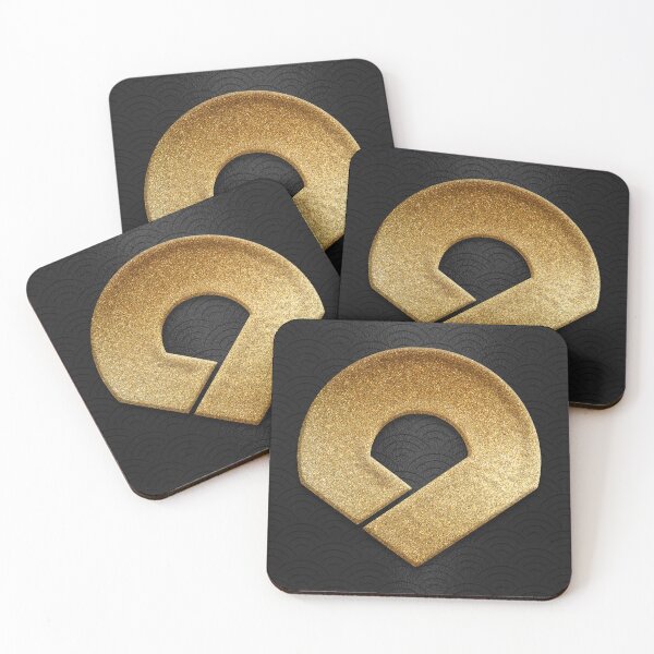 Item preview, Wakayama Prefecture Symbol in Gold Faux designed and sold by Takeda-art.