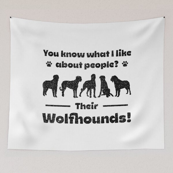 Item preview, Professional Irish Wolfhound Groomer designed and sold by More Cute Dogs.