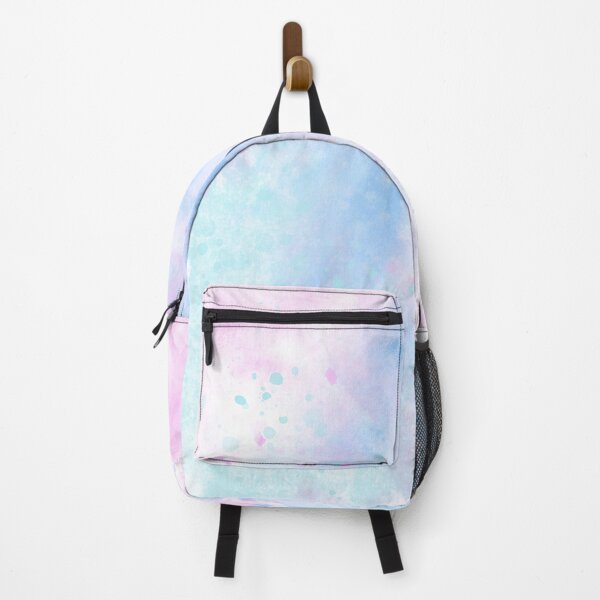 Item preview, Pink Blue Turquoise Messy Watercolor designed and sold by Cato99.