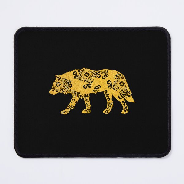 Item preview, Wolf Dog Papercut Mandala Art designed and sold by hign.