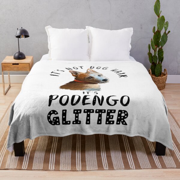 Item preview, It's not dog hair it's PODENCO glitter funny dog quote designed and sold by theshirtinator.