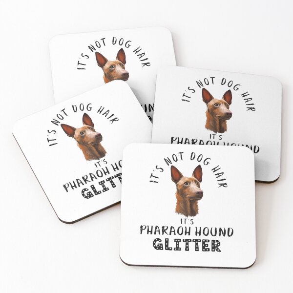 Item preview, It's not dog hair it's PHARAOH HOUND glitter funny dog quote designed and sold by theshirtinator.