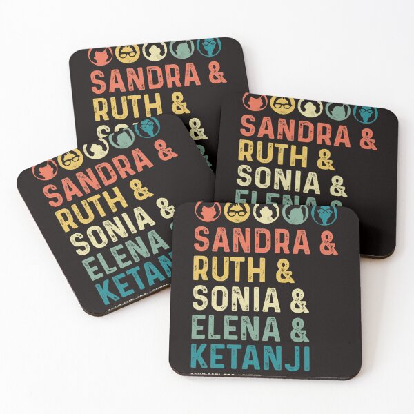 Item preview, Ruth & Sonia & Elana & Ketanji Brown Jackson SCOTUS RBG Meme  designed and sold by jemeajor.