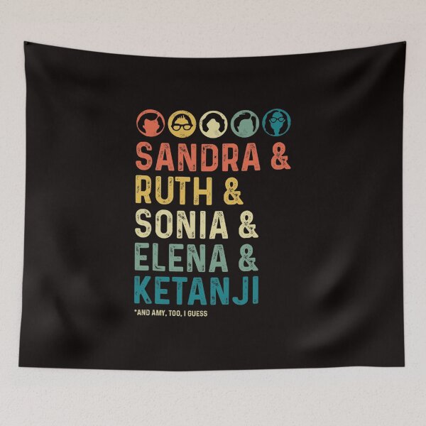 Item preview, Ruth & Sonia & Elana & Ketanji Brown Jackson SCOTUS RBG Meme  designed and sold by jemeajor.