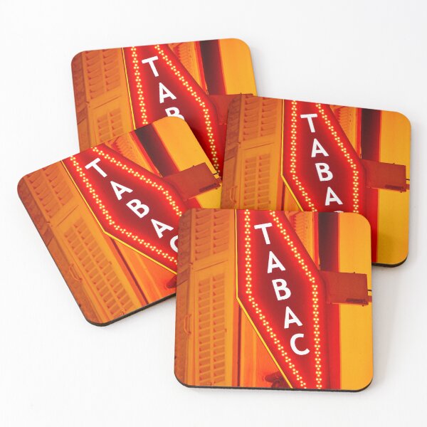Item preview, Signo de Tabac francés brillando por la noche designed and sold by CarolinaReina.