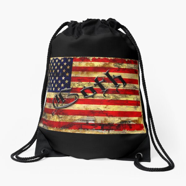 Stars & Stripes Drawstring Bag