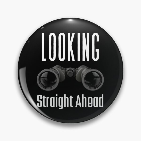 Item preview, Looks Straight Ahead (in black) | Looking Straight Ahead designed and sold by CosmicStory.