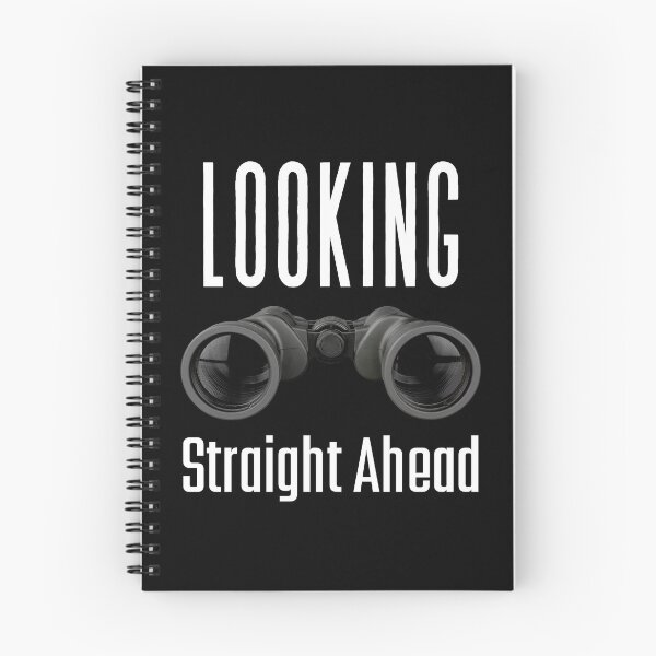 Item preview, Looks Straight Ahead (in black) | Looking Straight Ahead designed and sold by CosmicStory.