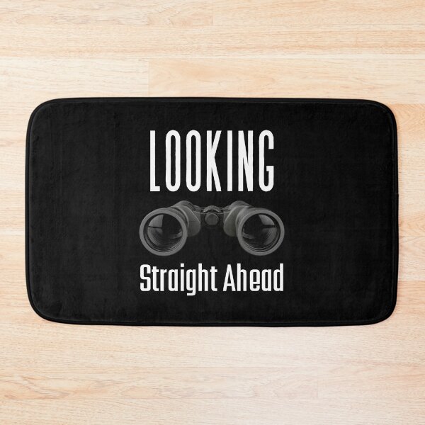 Item preview, Looks Straight Ahead (in black) | Looking Straight Ahead designed and sold by CosmicStory.