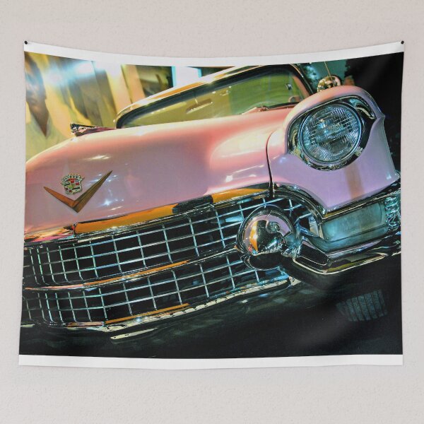 Aperçu de l'œuvre Elvis Presley Pink Cadillac Graceland Exposition créée et vendue par AndyEvansPhotos.