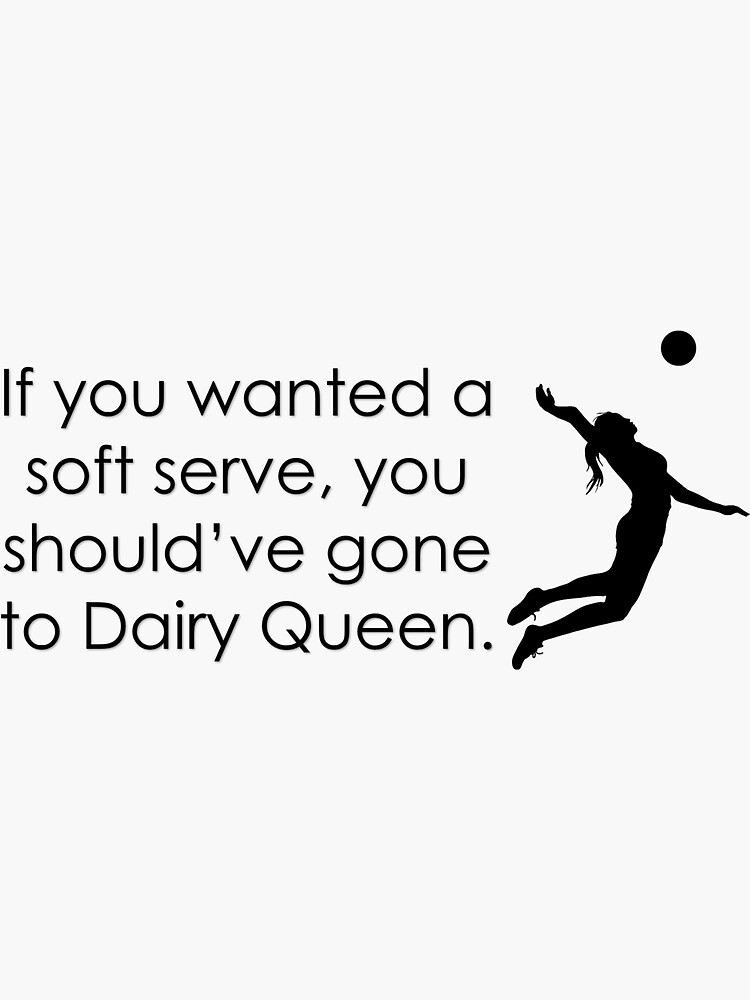 Volleyball Serving Joke by abbylynch28
