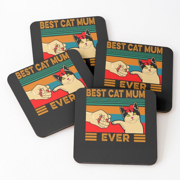 Item preview, Vintage Best Cat Mum Ever  357 designed and sold by Russellones.