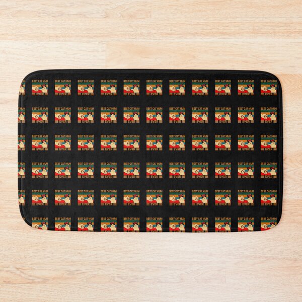 Item preview, Vintage Best Cat Mum Ever  357 designed and sold by Russellones.