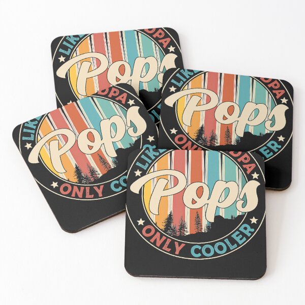 Item preview, Pops Like A Grandpa Only Cooler Papa Definition Fathers  designed and sold by AaronWeedo.