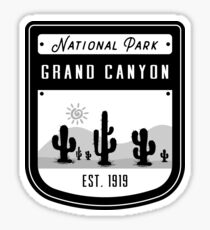 Grand Canyon National Park Arizona Badge Sticker