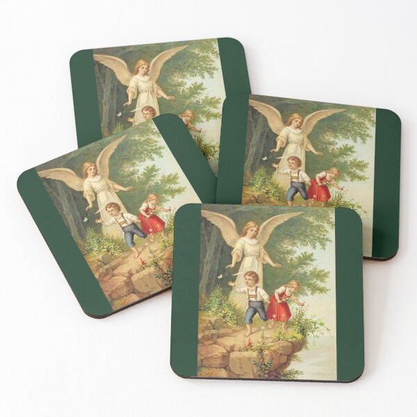 Item preview, vintage guardian angel children cliff designed and sold by aapshop.