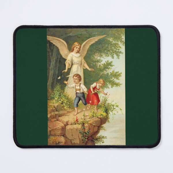 Item preview, vintage guardian angel children cliff designed and sold by aapshop.