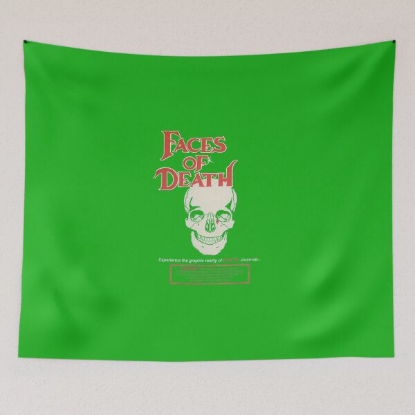 Item preview, Faces of Death - Cover Art（1978）☆VHSGasm Video☆   HORROR MERCH Essential T-Shirt designed and sold by IsoldeaSchuler.