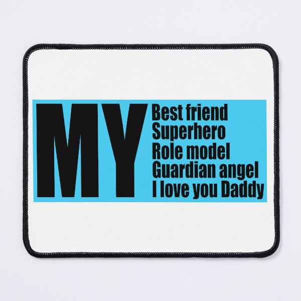 Item preview, Father (B),my best friend, my role model, my superhero, and my guardian angel. I love you Daddy.,Happy Father's Day T-Shirt, Father's Day Gift, Moustache Shirt designed and sold by Vaccine159.