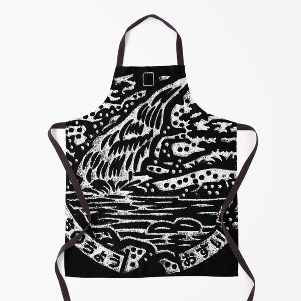 Item preview, waterfall into stream on manhole in Japan designed and sold by mattraski.
