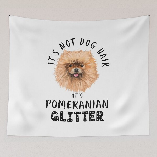 Artikelvorschau, Es handelt sich nicht um Hundehaare, sondern um ein lustiges Hundezitat aus Pomeranian-Glitzer entworfen und verkauft von theshirtinator.