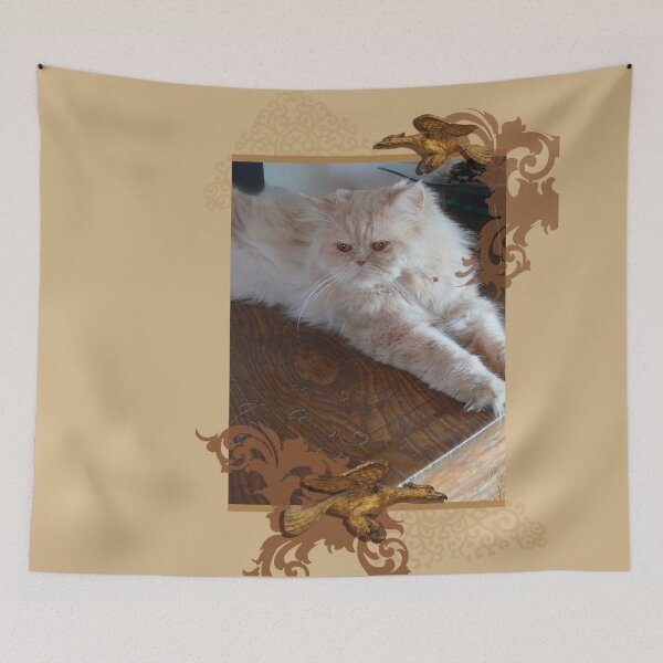 Item preview, Aris Persian Cat Sitting on Grand Piano (Photo by AliceCCI) designed and sold by VanyssaGraphics.