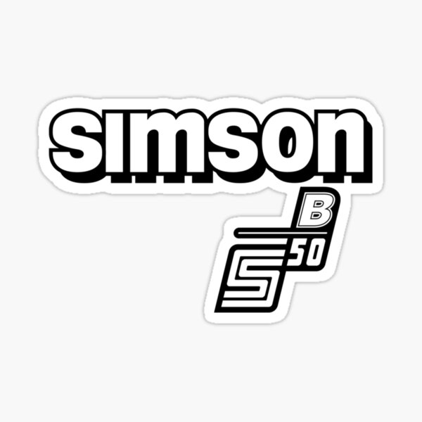 Simson S50 S51 Tuning Sticker Tanksticker Tank Aufkleber Enduro in