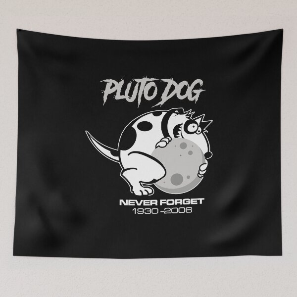 Item preview, More Then Awesome Pluto Dog Never Forget Spacedog Planet Astronomy Graphic For Fan designed and sold by LuanaRocha.