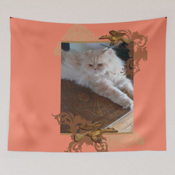 Item preview, Aris Persian Cat Sitting on Grand Piano (Photo by AliceCCI) designed and sold by VanyssaGraphics.