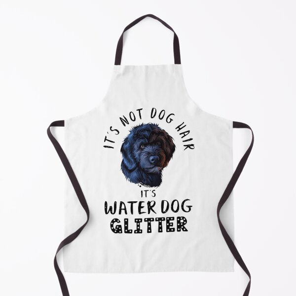 Item preview, It's not dog hair it's PORTUGUESE WATER DOG glitter funny dog quote designed and sold by theshirtinator.