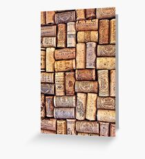 Cork Art Greeting Card