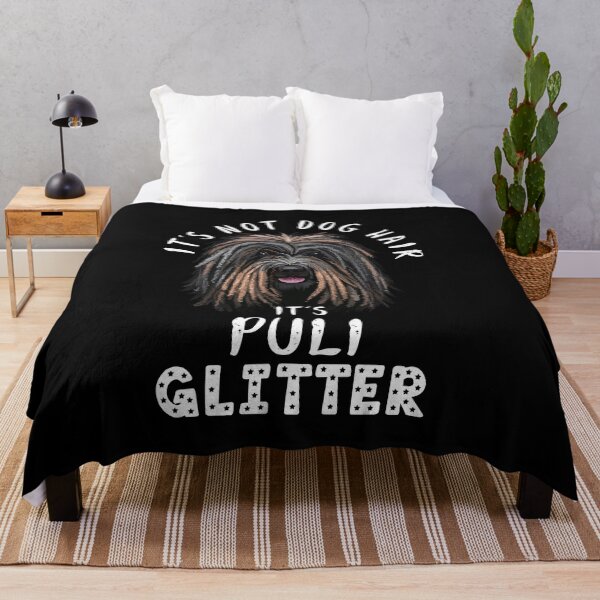 Item preview, It's not dog hair it's PULI glitter funny dog quote designed and sold by theshirtinator.