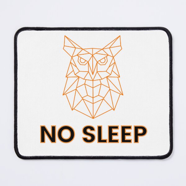 Item preview, OWL No Sleep designed and sold by imagine99.