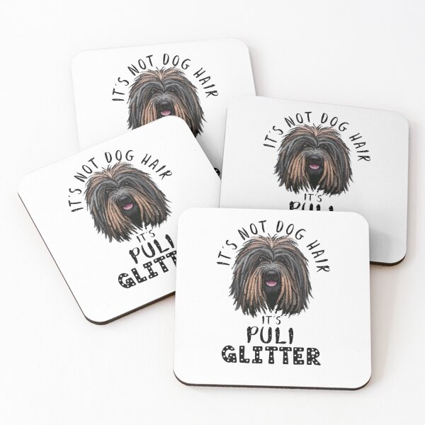 Item preview, It's not dog hair it's PULI glitter funny dog quote designed and sold by theshirtinator.