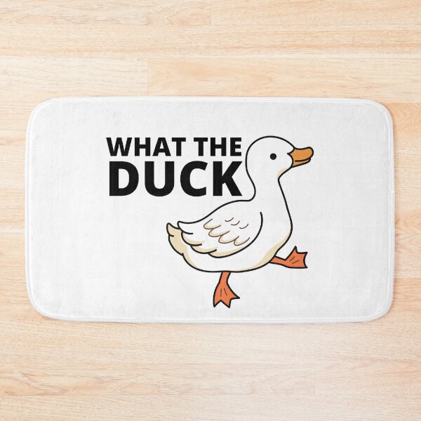Item preview, WHAT THE DUCK- Funny Pun designed and sold by Anxatzi.