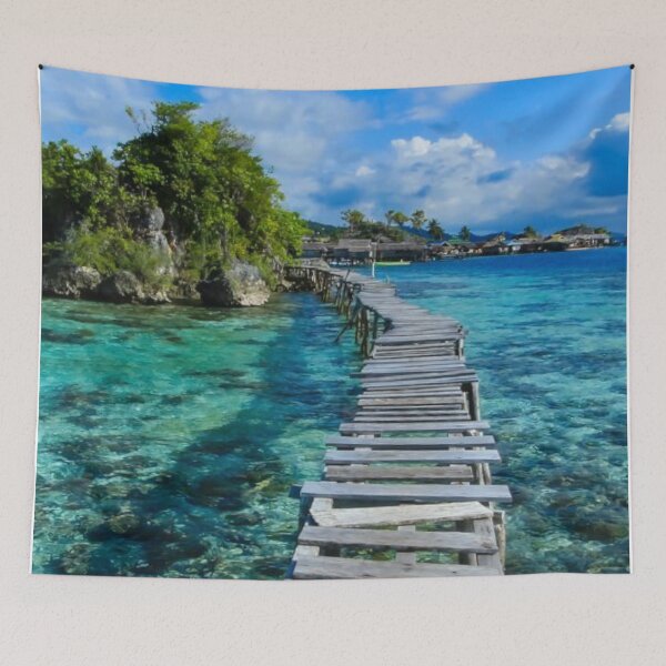 Item preview, Footbridge To Paradise designed and sold by iamdesigns14.