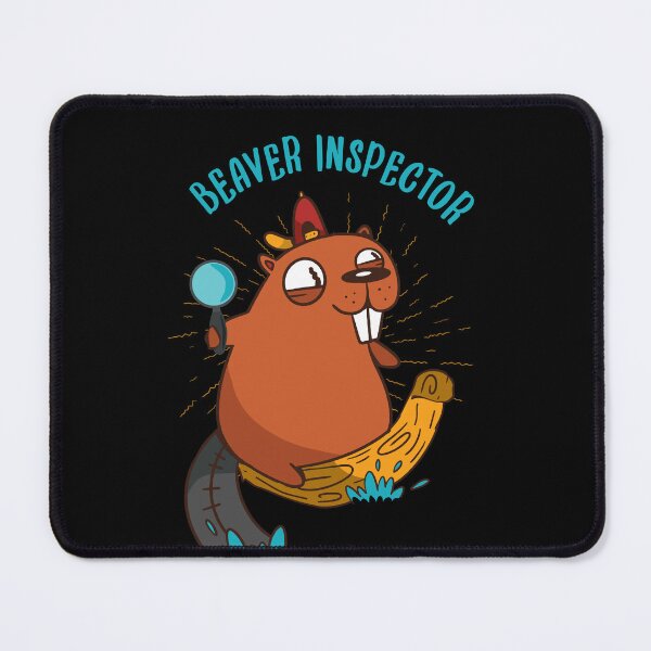 Item preview, Beaver Inspector Funny Hidden Message Adult Humor designed and sold by artado.