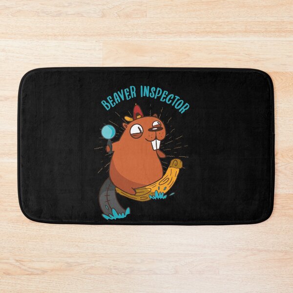 Item preview, Beaver Inspector Funny Hidden Message Adult Humor designed and sold by artado.