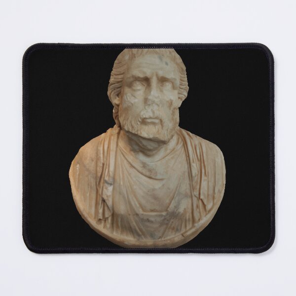 Item preview, Shield Portrait, Philosopher At Aphrodisias Vector Art designed and sold by taiche.